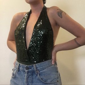 Sequin Bodysuit